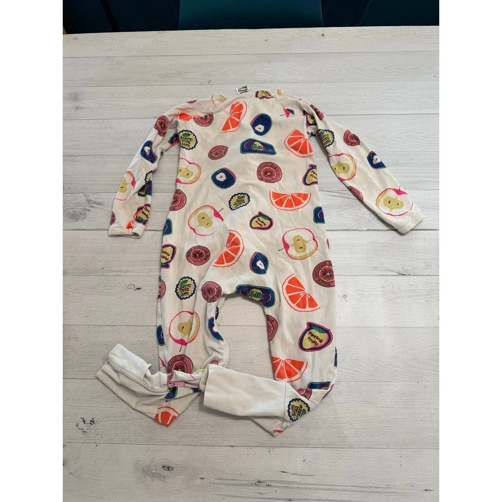 Bonds WONDERSUIT Zippy Fruit Sticker Fun White one piece  18/24‎ months *Play*